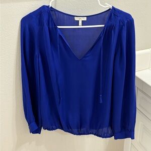 Joie Blue Blouse